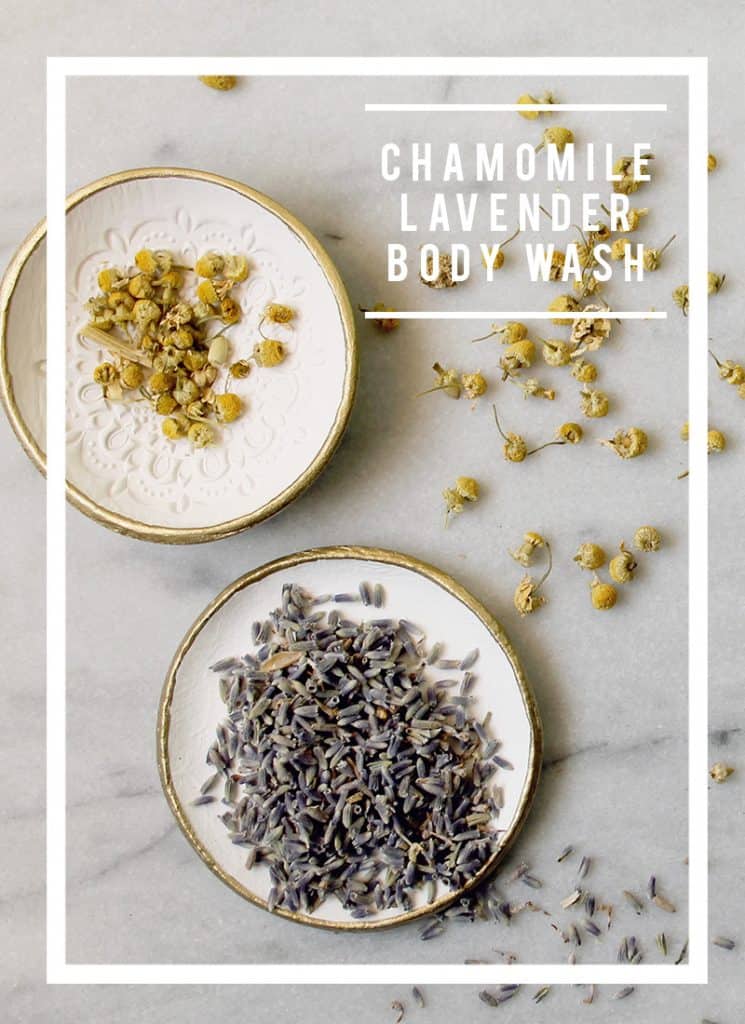 Chamomile Lavender Body Wash Recipe