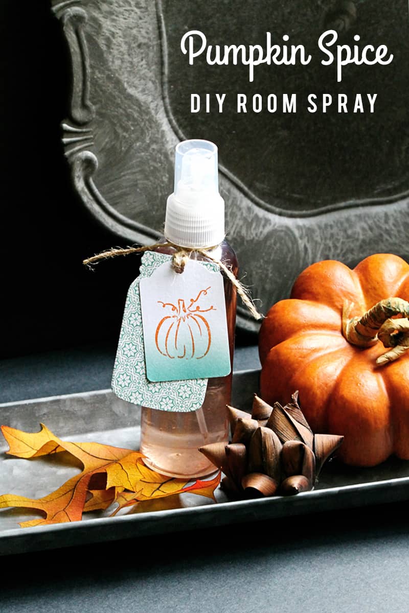 Pumpkin Spice DIY Room Spray: just one mist and you'll be hooked!