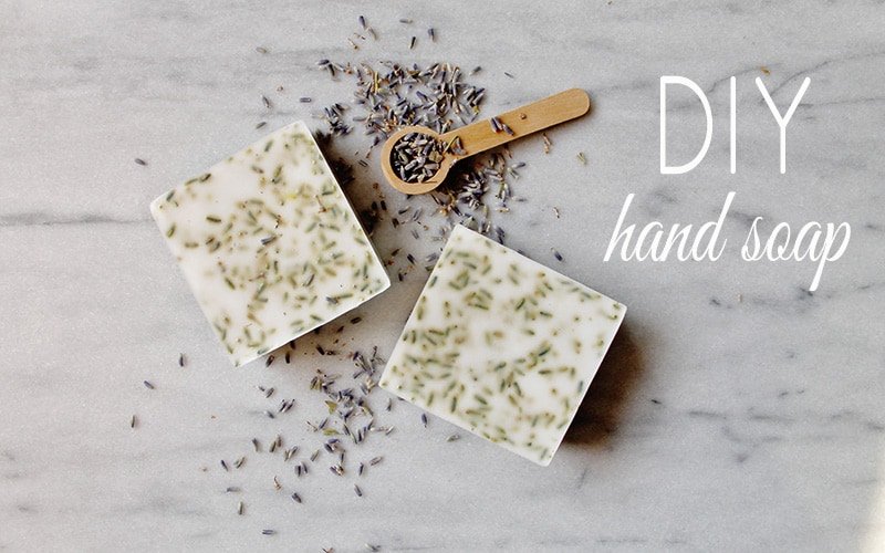 How to Make DIY Lavender Goat Milk Hand Soap
