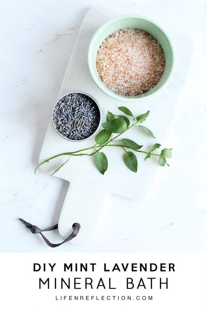 Mint Lavender Mineral Bath