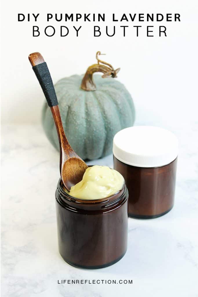 How to Make Moisturizing DIY Pumpkin Lavender Body Butter