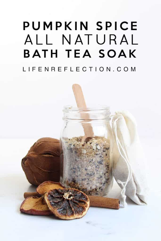 DIY Pumpkin Spice Bath Tea LifenReflection