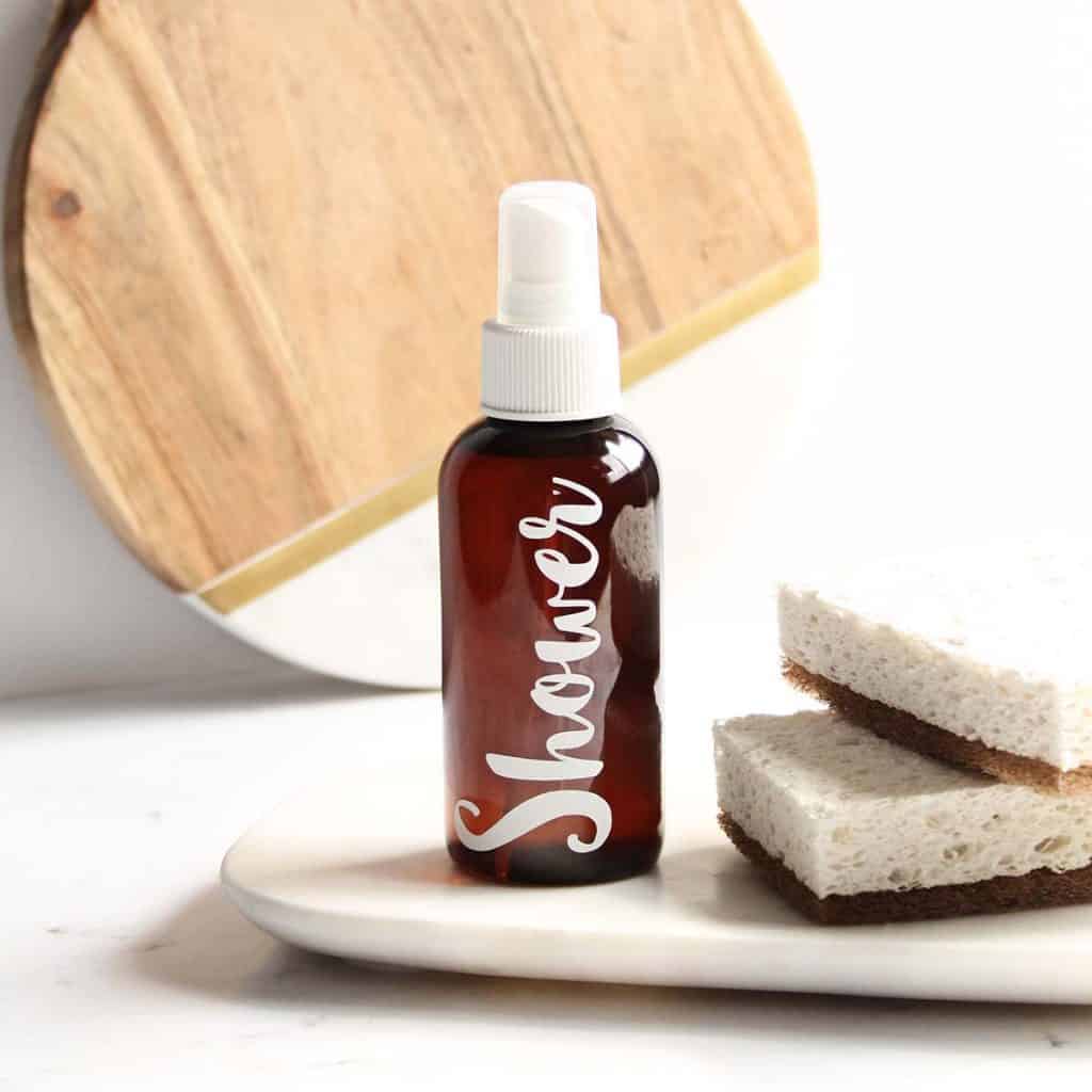 Conquer Annoying Soap Scum with a Daily Shower Spray Green Cleaning Recipe!