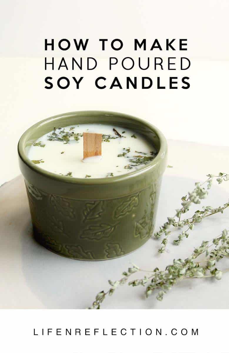 How to make Blue Spruce DIY Hand Poured Candles