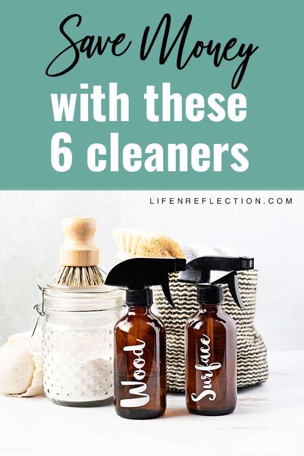 Save money by making these 6 DIY cleaners with staples you already have on hand.