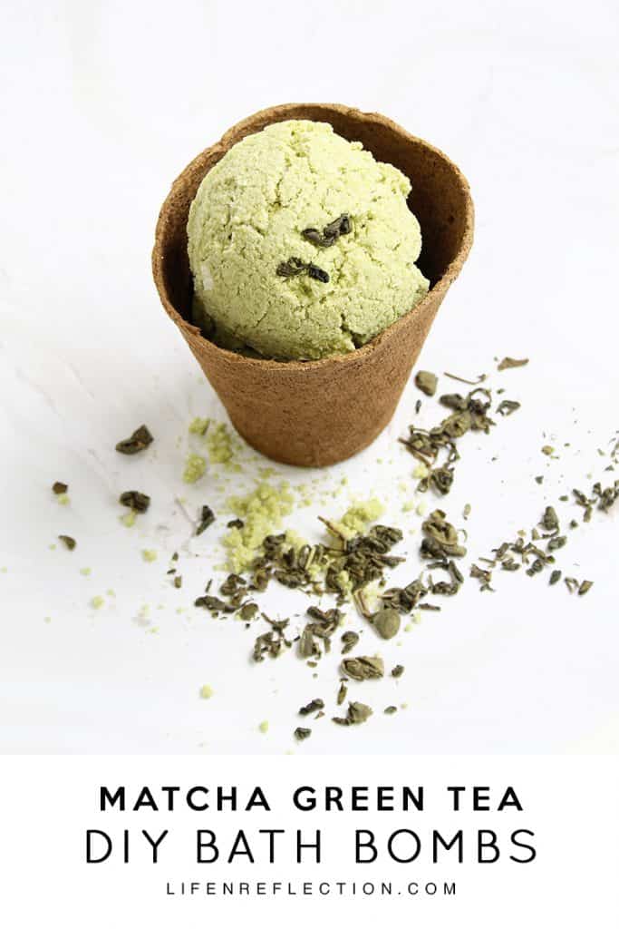 The Anatomy of a Matcha Green Tea Bath Bomb / How to Make Matcha Green Tea Bath Bombs