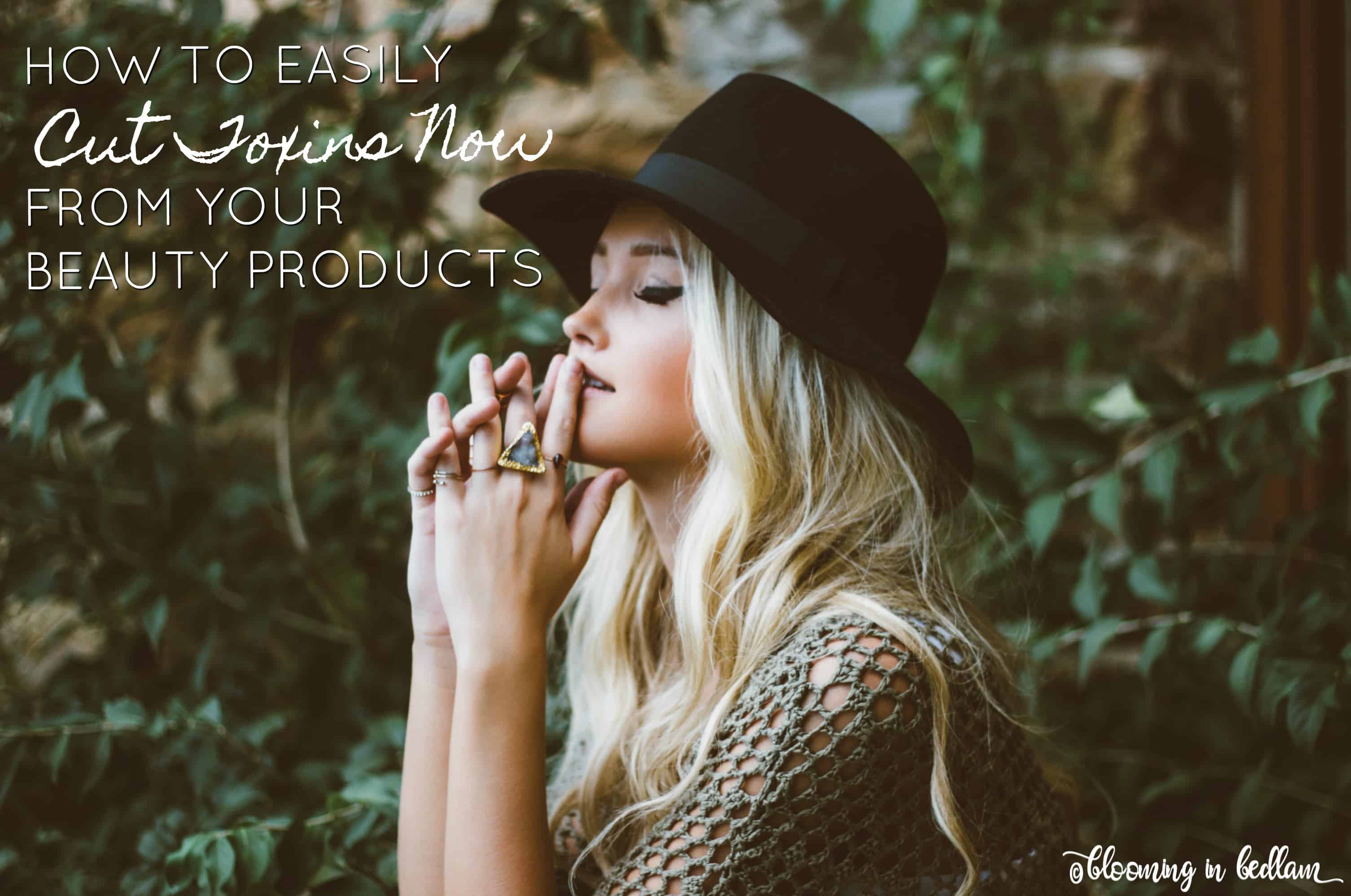How to Easily Cut Toxins from Beauty Products NOW. Cleaning up your beauty routine and improving your complexion just got easier with these green beauty hacks on non-toxic makeup favorites, skin care for your skin type, beard oil for men, a skin-soothing toner for dark spots, and even immune boosting lotion bars.