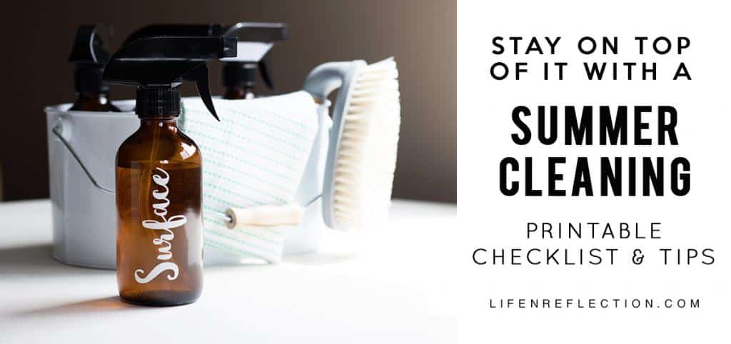 Making the Best of the Extra Daylight with a Handy Summer Cleaning Checklist