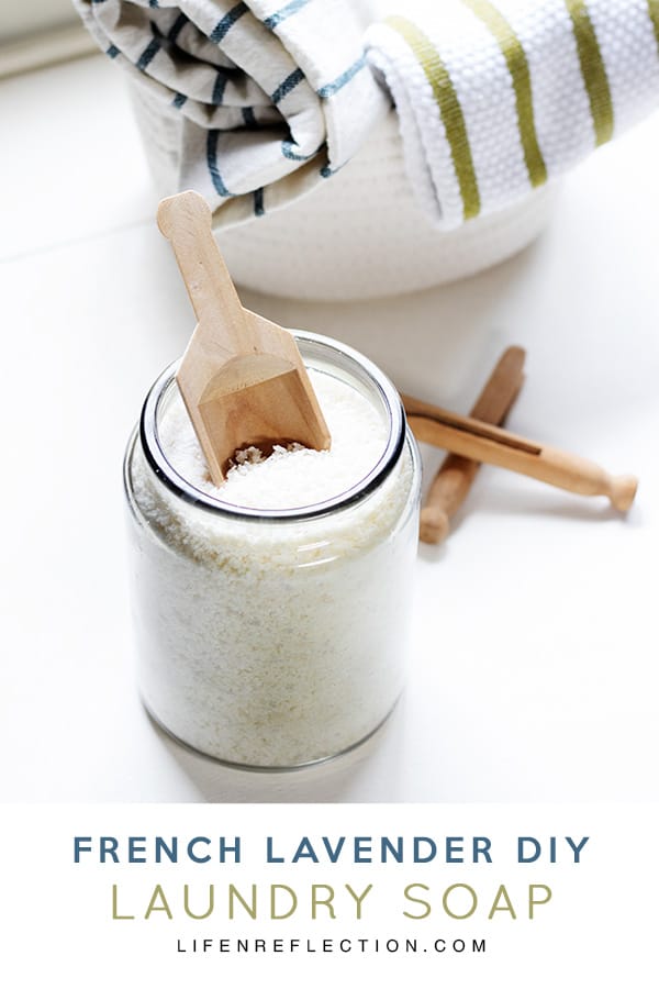 The Quickest French Lavender DIY Laundry Soap You'll Ever Make!