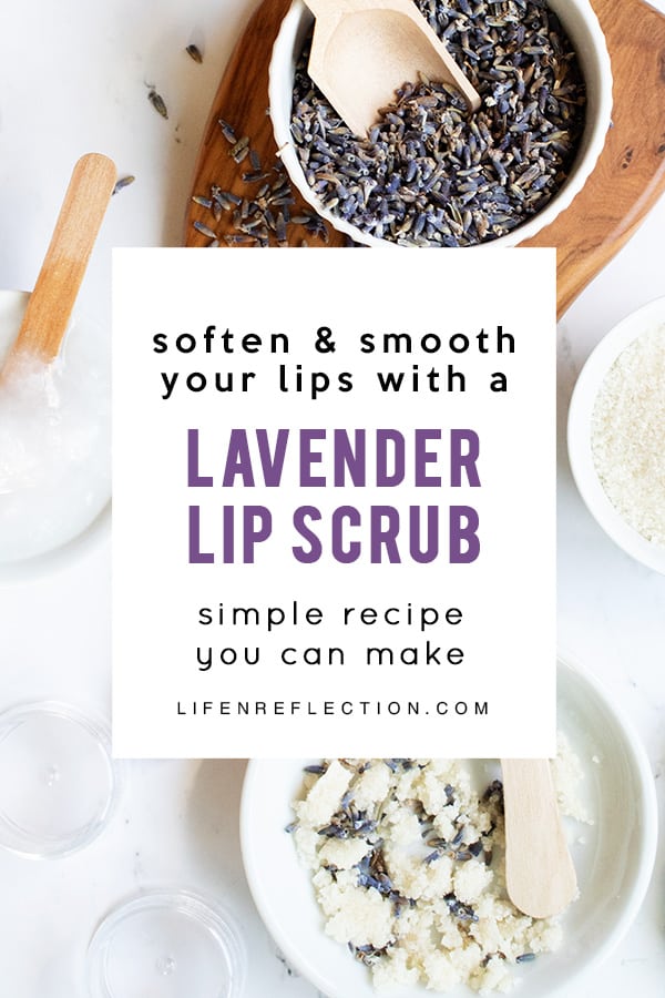 What’s stopping you from adding a homemade lip scrub to your skin care regimen? Whip up this lavender lip scrub recipe in less than five minutes for soft, kissable lips!