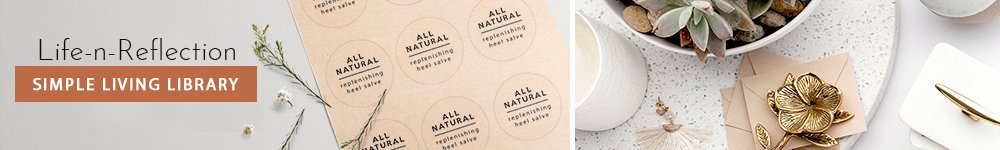 simple living library banner