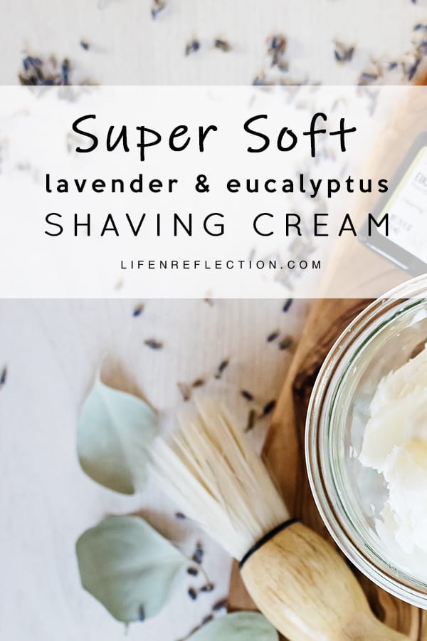 Super Soft Whipped DIY Shaving Cream Made with Essential Oils!!