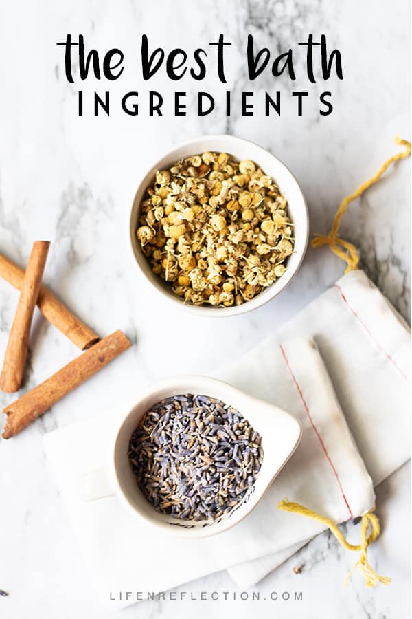 Can you think of anything more relaxing than a warm infused DIY bath soak?