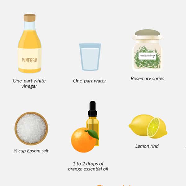 Simplify cleaning with DIY Cleaning Recipes made with just 4 ingredients or less!