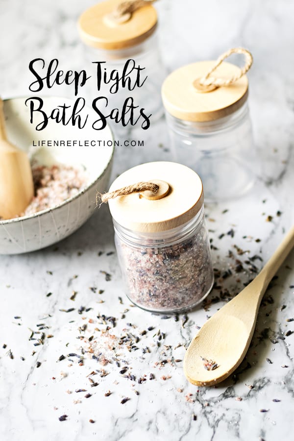 Sleep Tight DIY Bath Salts, A Relaxing Bedtime Ritual - SO GOOD You’ll Want to Go to Bed!