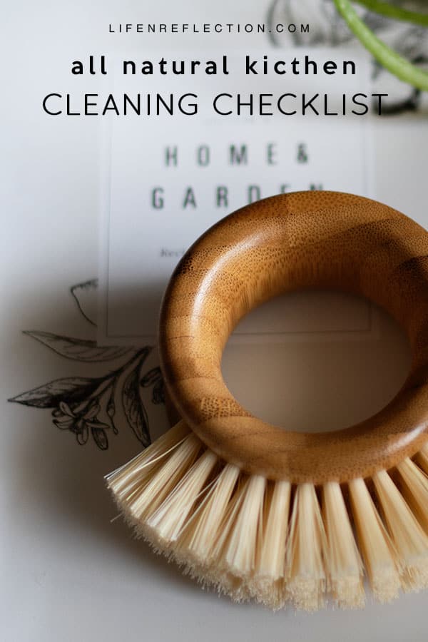 Ditch and Switch with an All Natural Kitchen Cleaning Checklist