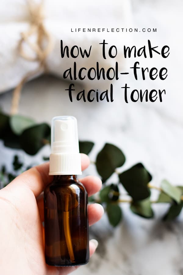 In place of irritating, drying ingredients you can make an alcohol-free DIY facial toner with refreshing, soothing, and cleansing natural ingredients.