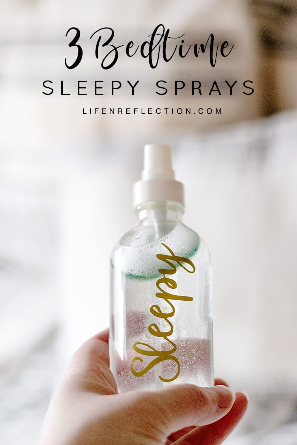 Maybe it was stressful day or maybe you have a lot on your mind. Whatever the reason, we can learn to promote better sleep and prevent restlessness with an easy DIY sleep spray.