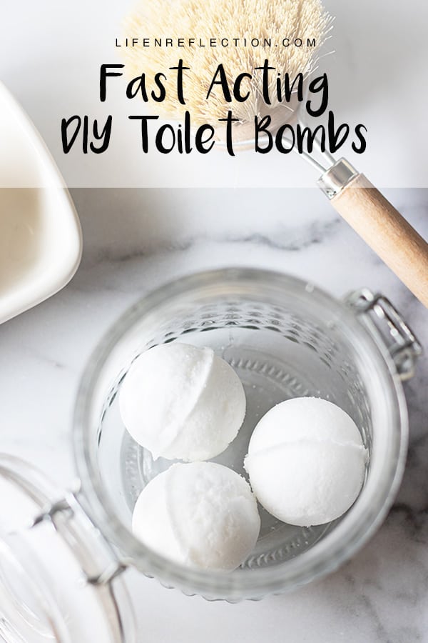 Use these homemade toilet bowl cleaner bombs to keep your toilets smelling fresh in between cleanings!
