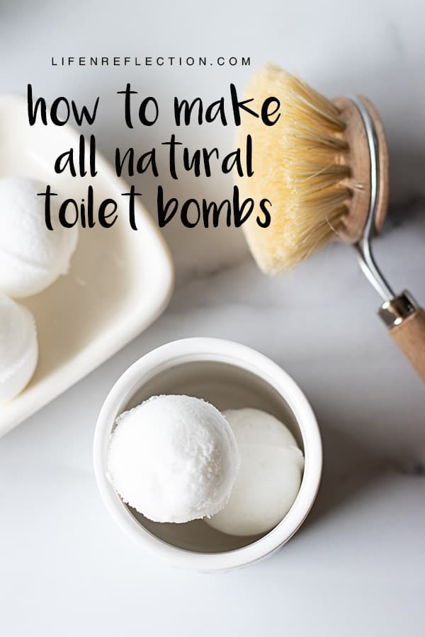 DIY toilet bowl cleaner bombs are made with the natural cleaning agents to keep things fresh longer, so you can scrub less.