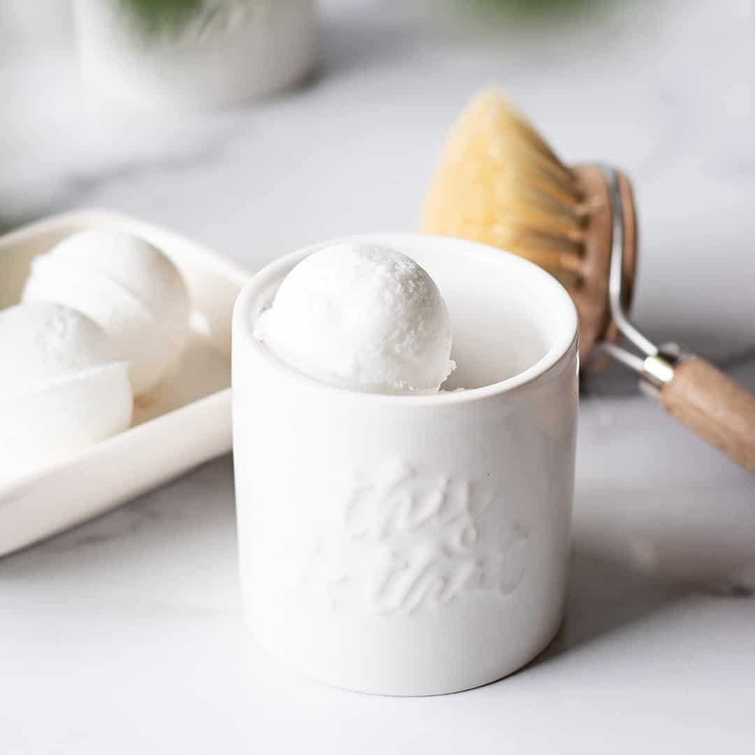 Drop a DIY toilet bowl cleaner bomb in your white throne for a long lasting natural fresh scent.