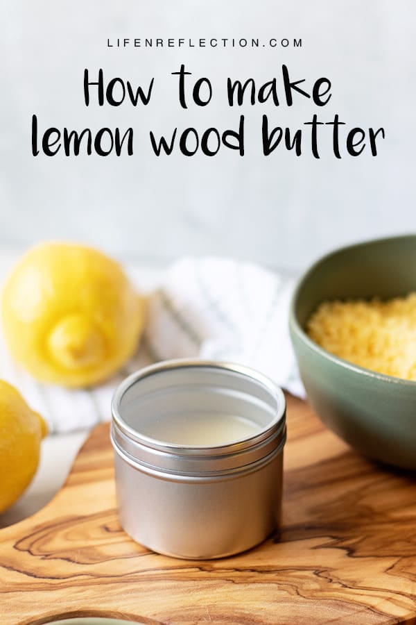 The BEST recipe for Lemon Conditioning Spoon Butter also known as wood butter for cutting board care and caring for wooden spoons!