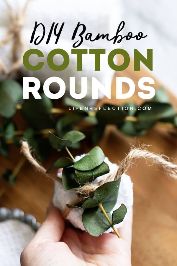 You will love using these soft, super absorbent DIY reusable cotton rounds. They are easy to use and nothing gets thrown away!