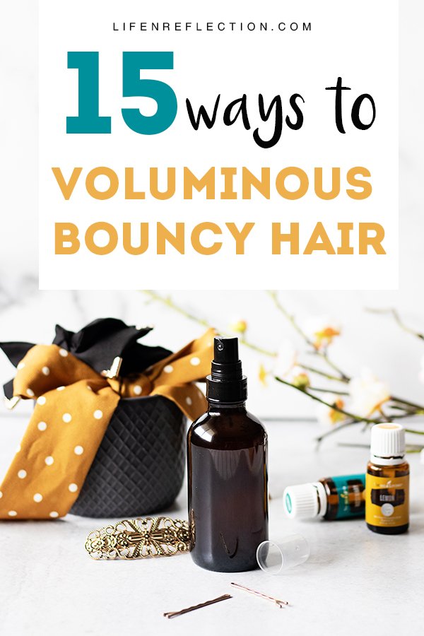 15 Ways to Add Volume to Hair
Skip messy volumizing powder or mousse and swap for an easy hair volumizing technique! 
