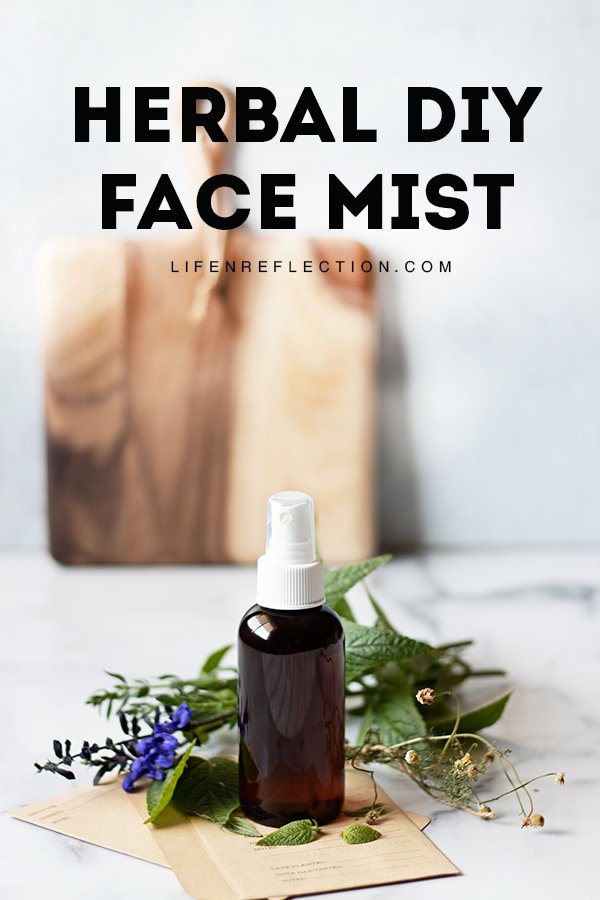 Easy herbal DIY face mist anyone can make!