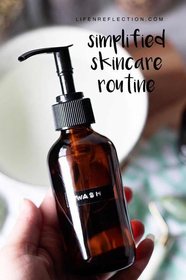 Short on time? Try this time-saving simplified 4 step nightly skincare routine!