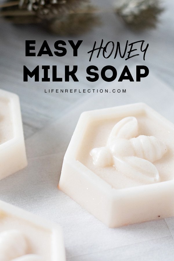 I’ve made this honey and goat milk soap recipe several times. It’s not only quick to make but it is also quite nourishing for skin.