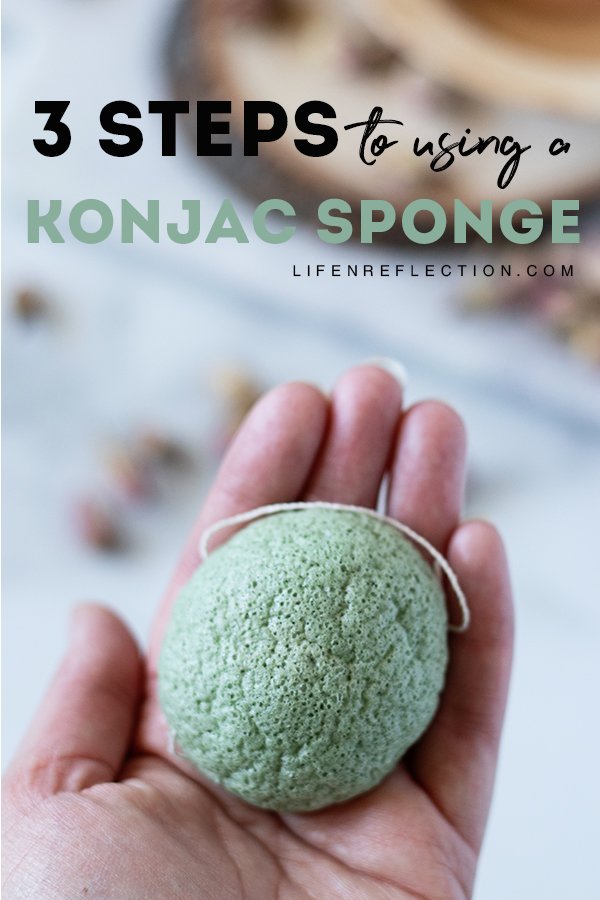 How can one Korean beauty tool improve so many skin types? It has everything to do with the ingredients of this biodegradable zero waste Konjac sponge! Here's 3 steps to using one. 