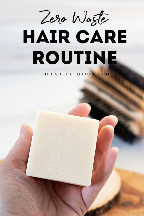A great zero waste hair care routine starts with learning how to use a shampoo bar and conditioner. Use our step by step to get started!