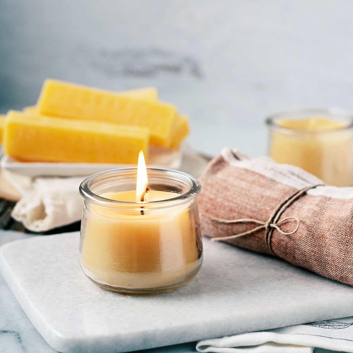 All Natural Fragranced Beeswax Candles Scented with Essential Oils