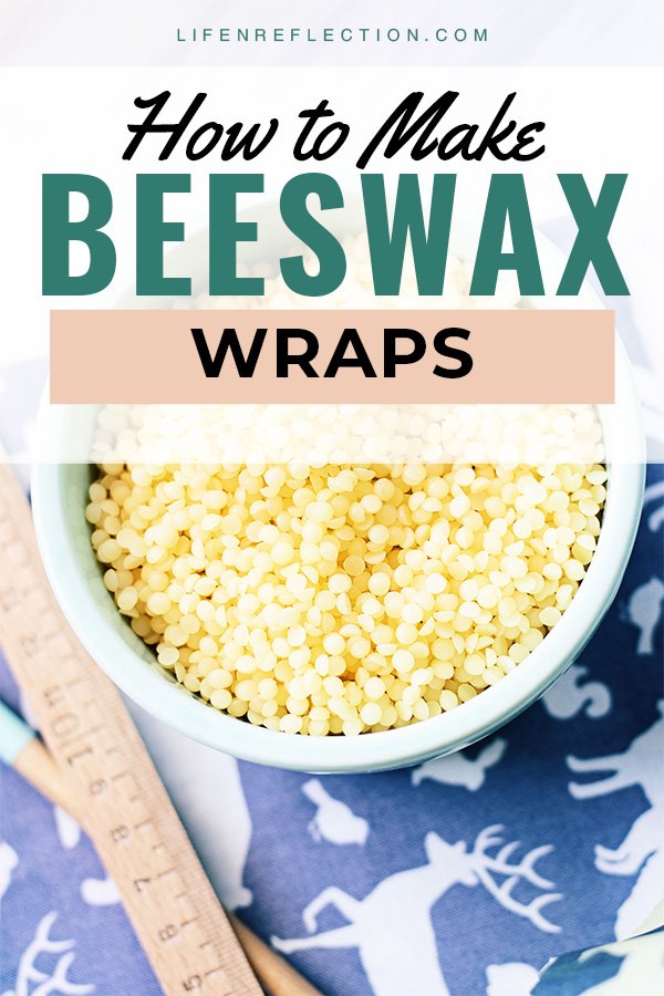 How to make beeswax wraps with jojoba oil for simple living.