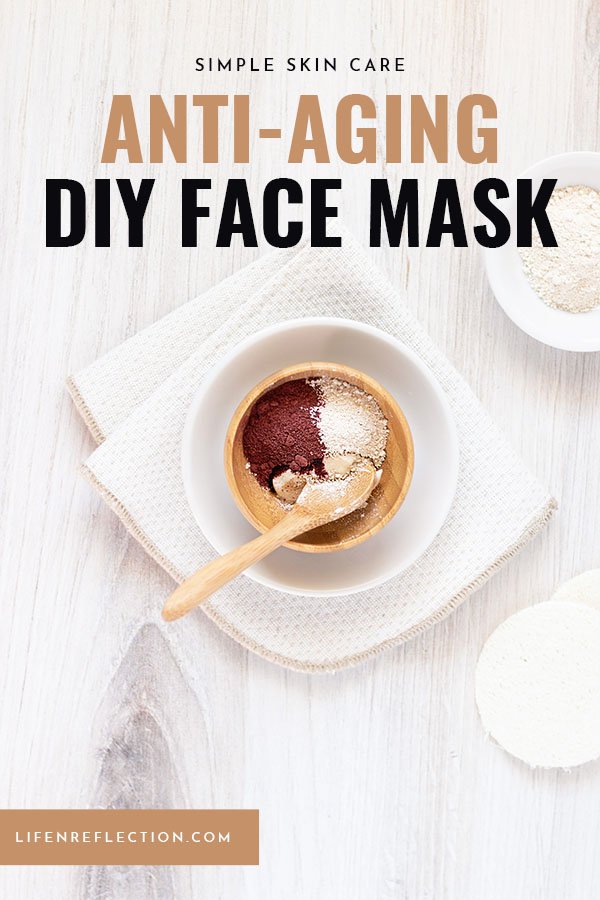 How do you make an anti-aging face mask?