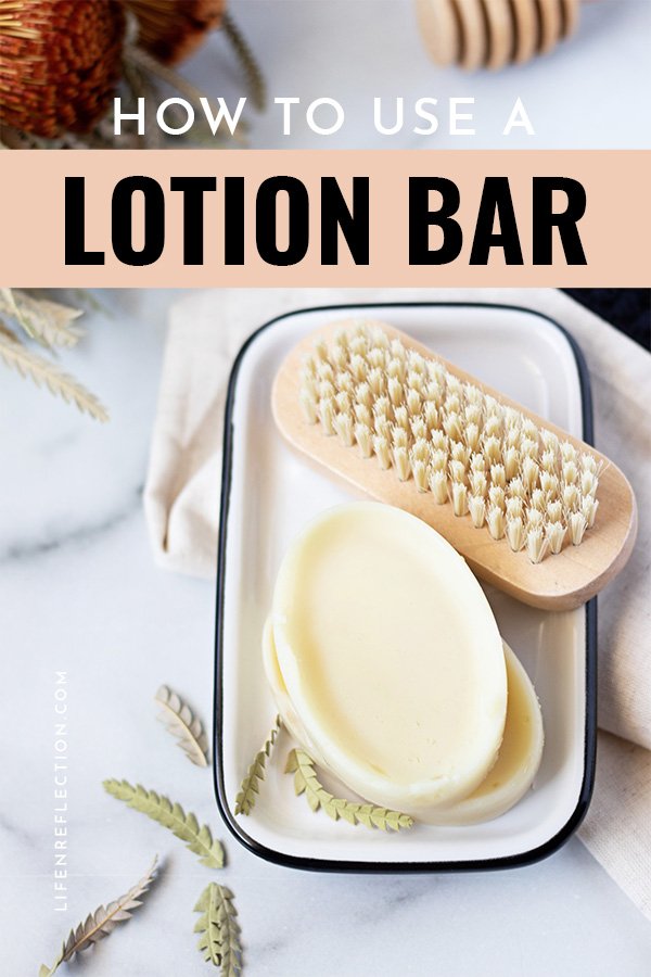 This lavender lotion bar recipe is the ultimate dry skin lotion. You can apply it to your hands, knees, heels, elbows, or anywhere else you’re in need of dry skin remedy. 