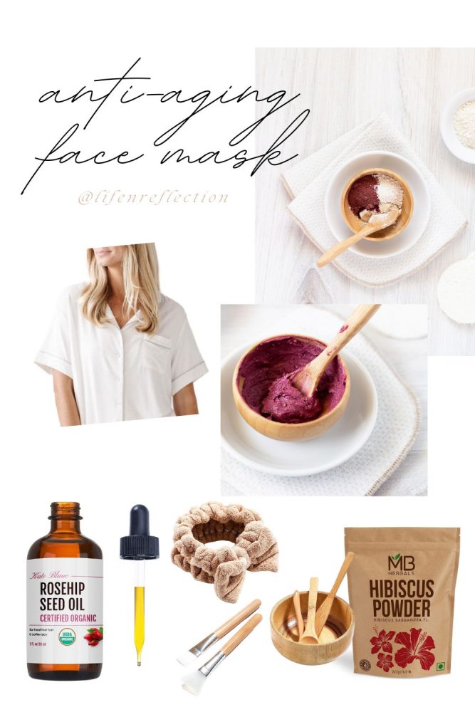 Create an incredible homemade anti-aging face mask to tighten, lift, and renew your skin!
