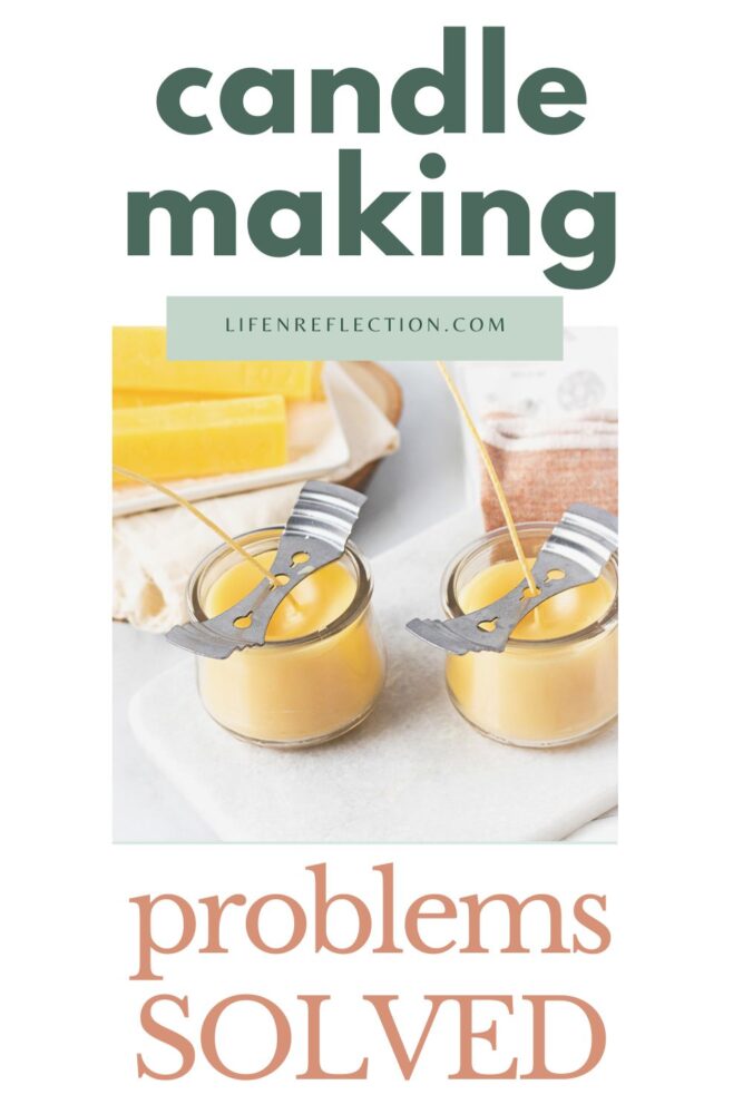 Rather you make candles to sell or you just enjoy the simplicity of candle making, I decided it was time that I share with you 12 common candle problems and how to fix each candle mistake.