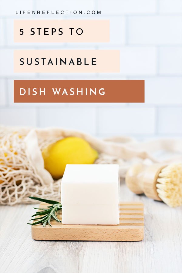 If you have ever washed dishes like this, let me tell you there is a much better way! Here’s how I’m teaching my daughter to wash dishes more effectively and sustainably. 