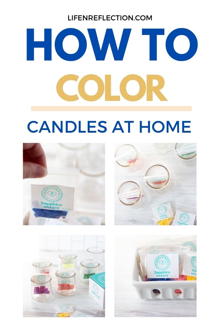 How to Color Candle Wax Colored Candles 3 Ways