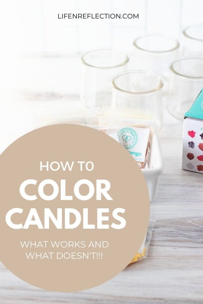 With so many ideas on how to color candle wax knowing where to start and what really works to make colored candles can make your head spin. 