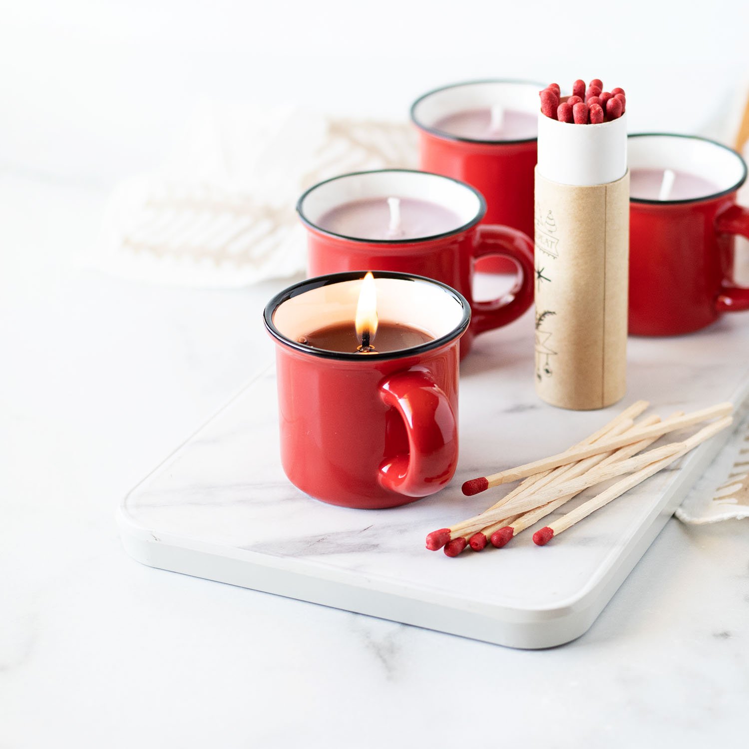 If you’re looking for an affordable DIY candle gift that is easy to make, you are going to love making these hot cocoa peppermint candle mugs!