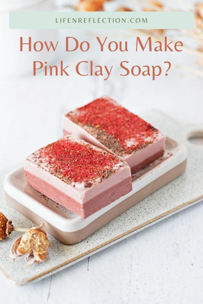 How do you make pink clay soap? You’ll be happy to learn this pink clay soap recipe has a short list of just 5 ingredients and takes less than 10 minutes to make.