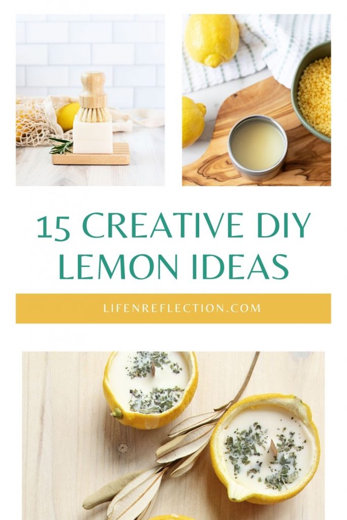 If you were wondering what to do with lemons, look no further than these 15 lemon DIYs. You’ll find a little bit of everything to make inexpensive, fun, and useful lemon gift ideas for friends, teachers, and family alike.