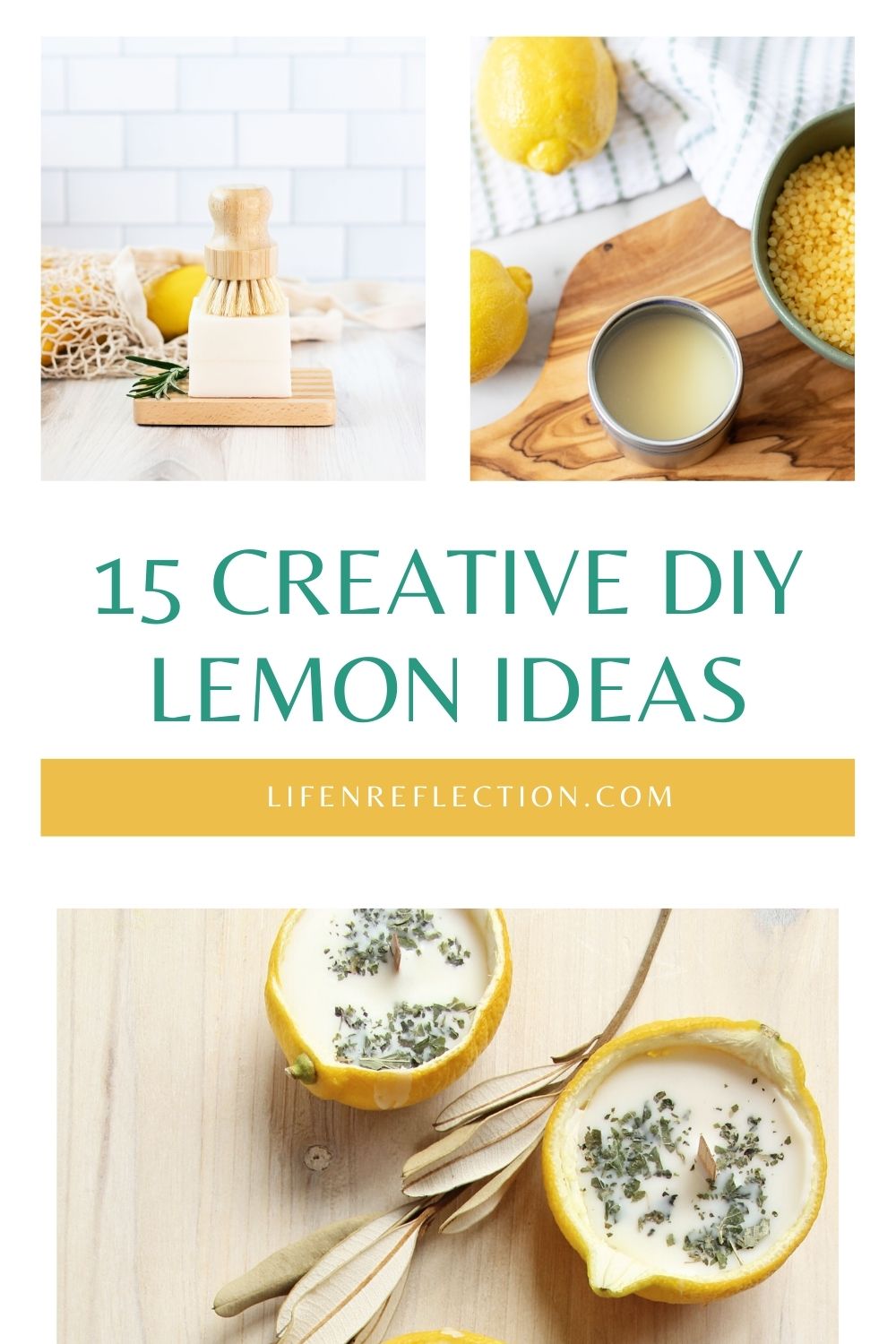 15 Lemon Crafts DIY Lemon Uses and Ideas