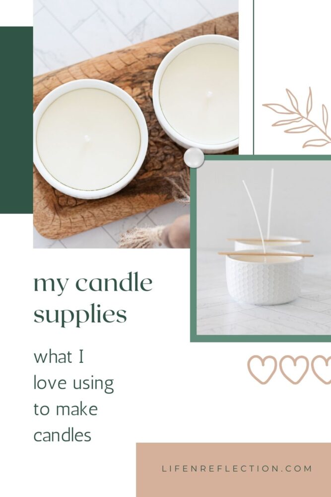 I’ve been an avid candle maker for years. This is my DIY candle making supplies list.