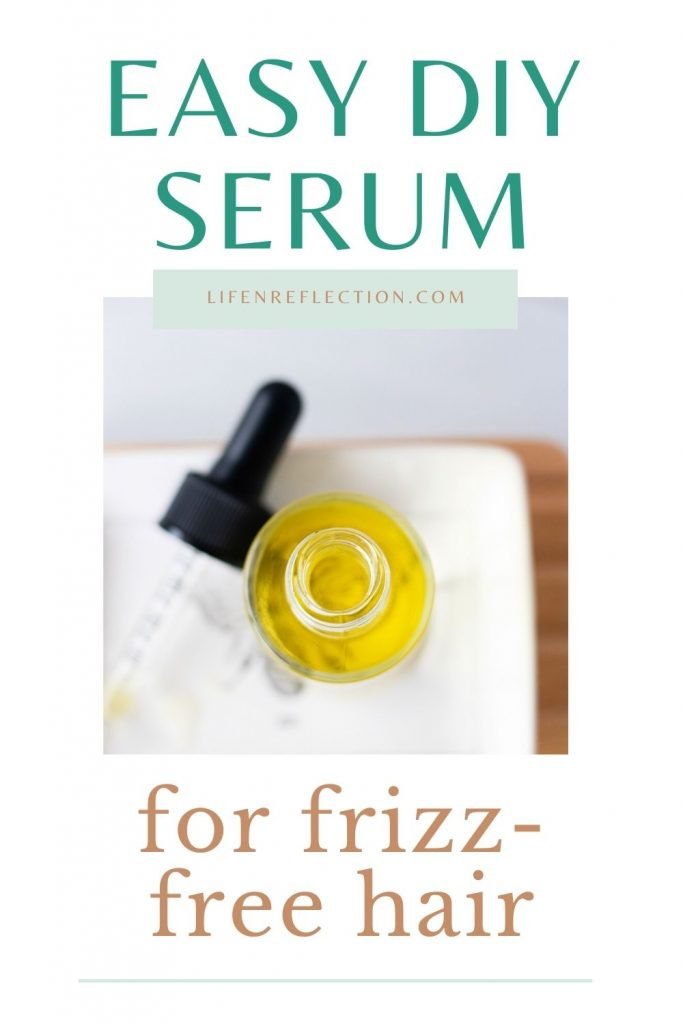 Easy DIY serum for frizz-free hair at home!