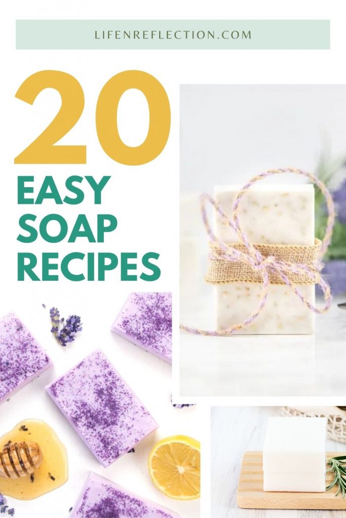 Making your own soap is a simple project at home with easy melt and pour soap recipes.