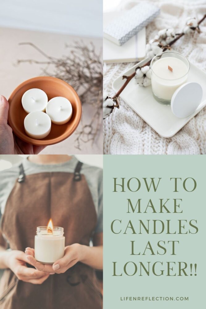 These five tips to make a candle last longer can make a big difference!